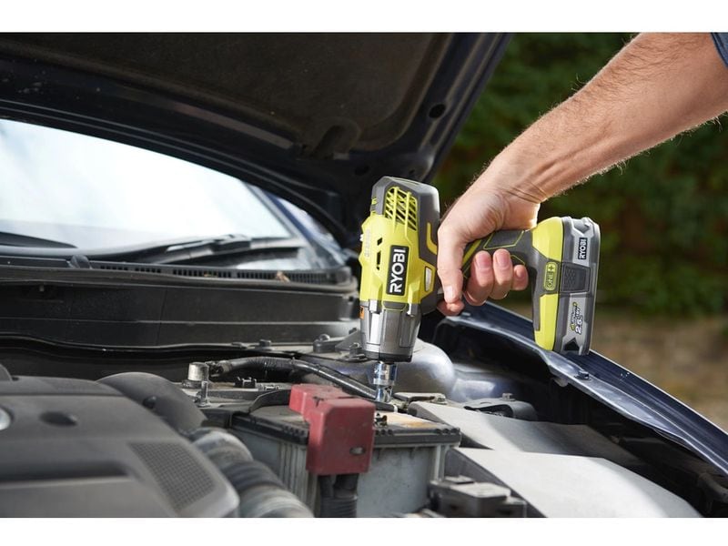 RYOBI Akku-Schlagbohrschrauber R18IW3-0, Solo, 18 V, 400 Nm