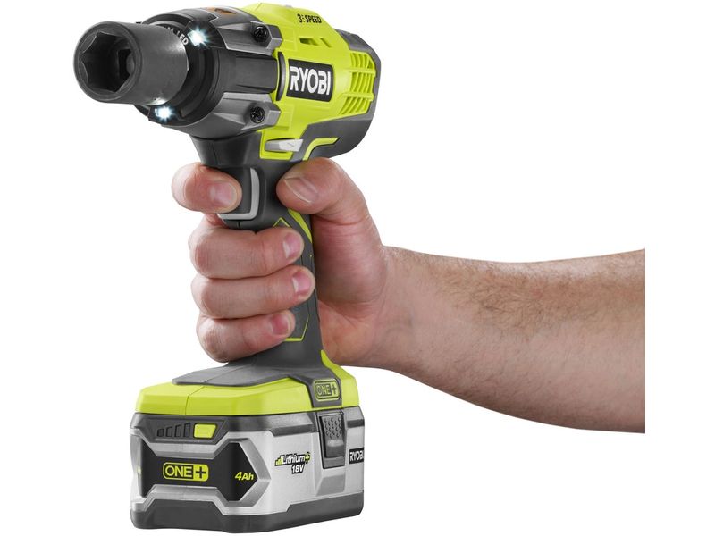 RYOBI Akku-Schlagbohrschrauber R18IW3-0, Solo, 18 V, 400 Nm