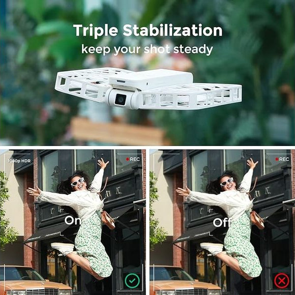 HOVERAir Multikopter HoverAir X1 Standard Weiss, RTF