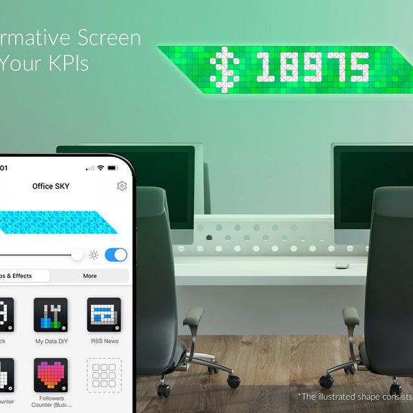 LaMetric Sky Lightpanel Erweiterung Kit, 2 Stück