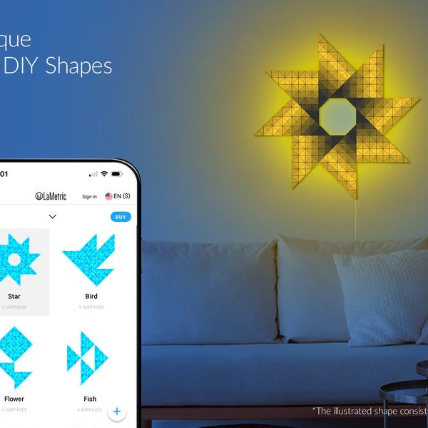LaMetric Sky Lightpanel Starter Kit, 2 Stück