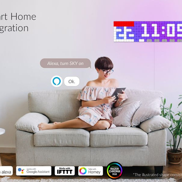 LaMetric Sky Lightpanel Starter Kit, 2 Stück