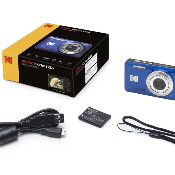 Kodak Fotokamera PixPro FZ55 – Blau