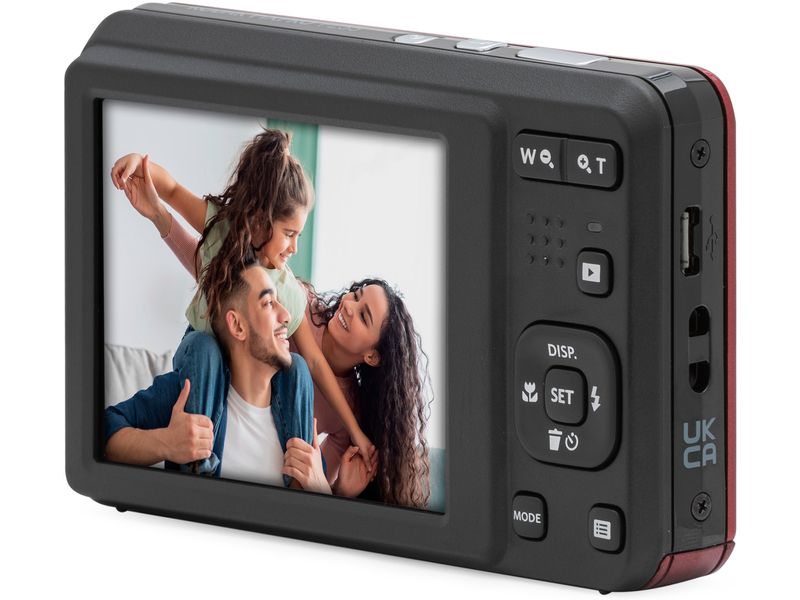 Kodak Fotokamera PixPro FZ55 – Rot