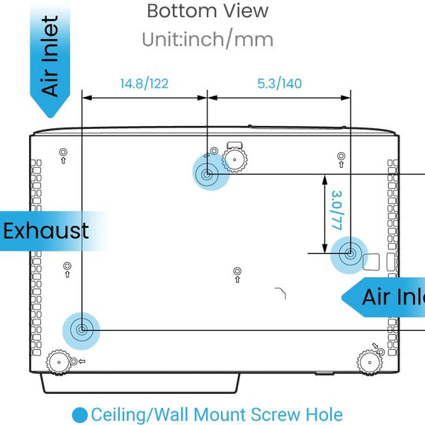 BenQ Kurzdistanzprojektor X500i