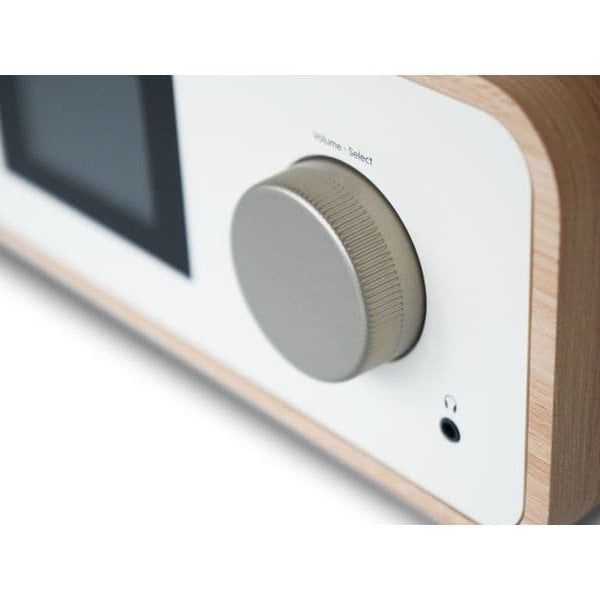 Pure Micro-HiFi Anlage Classic Stereo Eiche/Weiss