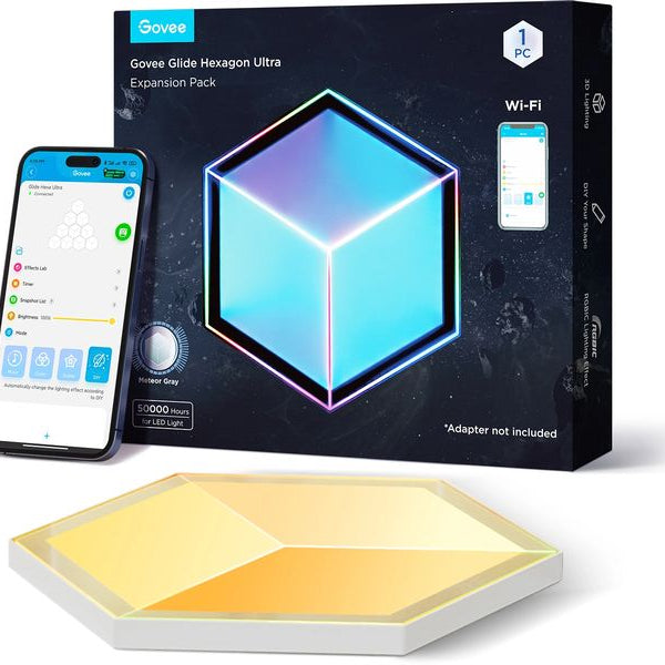 Govee Panelleuchte Glide Hexa Ultra, Erweiterung, 1 Stück