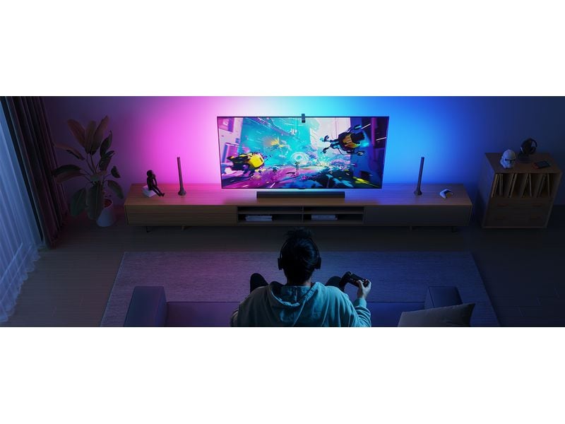 Govee Lichtbalken Backlight Kit 2, T3 Cam, RGBIC, WiFi + BT