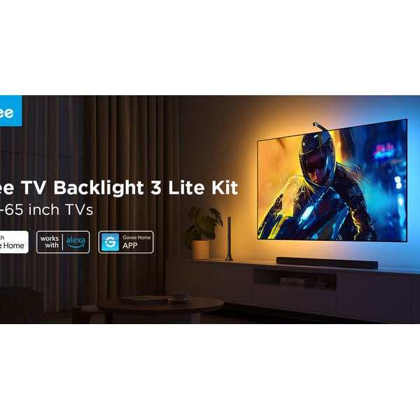 Govee Lichtbalken Backlight Kit 2, T3 Cam, RGBIC, WiFi + BT