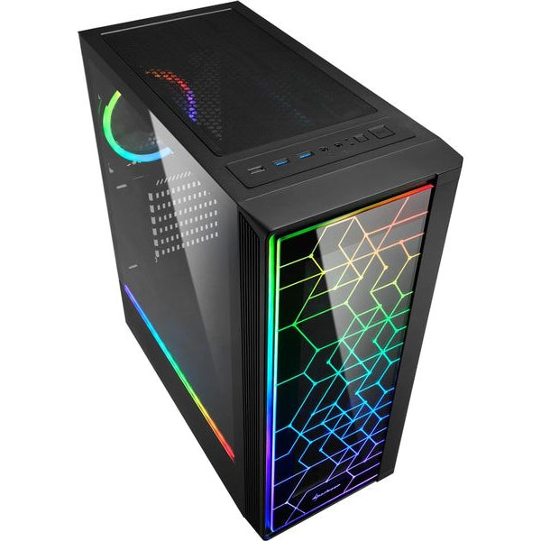 Sharkoon PC-Gehäuse RGB LIT 100