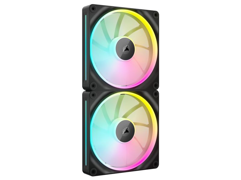 Corsair PC-Lüfter LX140 RGB Schwarz 2-er Pack