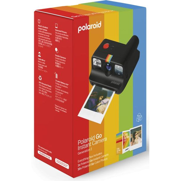 Polaroid Fotokamera Everything Box Go Gen 2.0 Schwarz