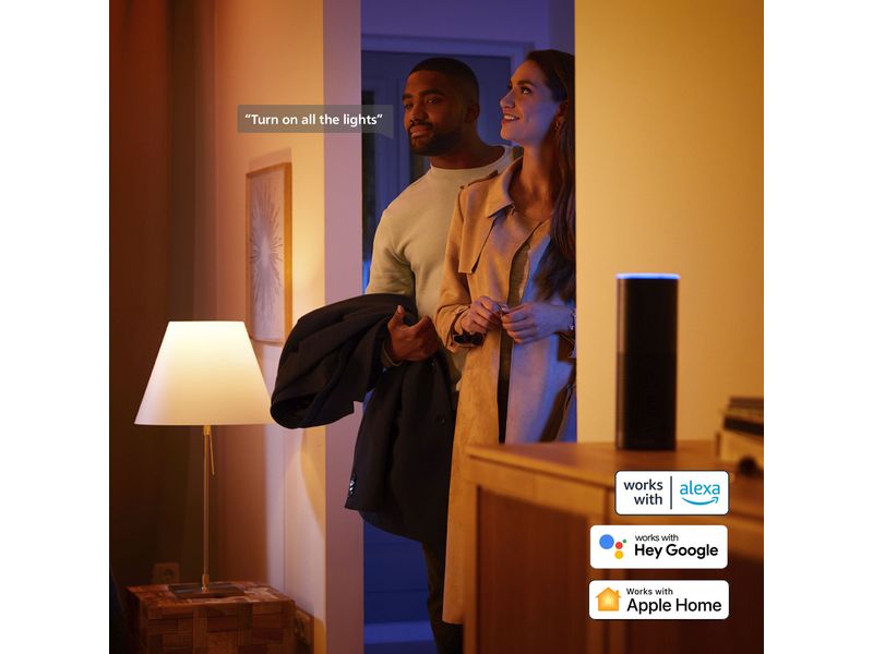 Philips Hue White &amp; Color Ambiance Slim Recessed 90 mm 3er weiss
