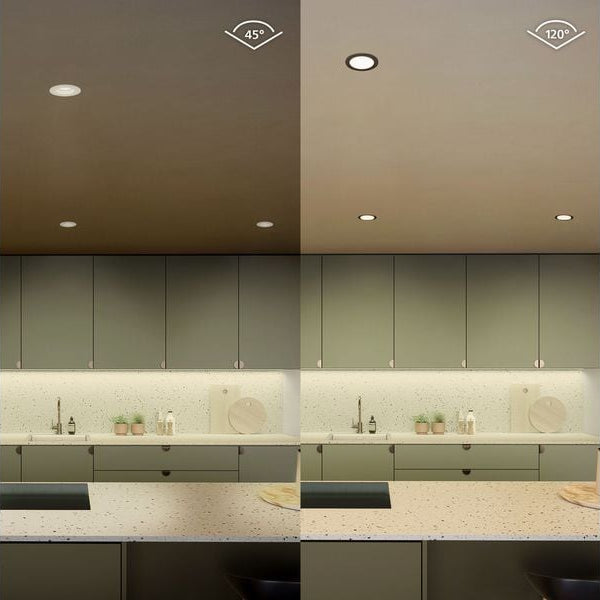 Philips Hue White & Color Ambiance Slim Recessed 90 mm schwarz