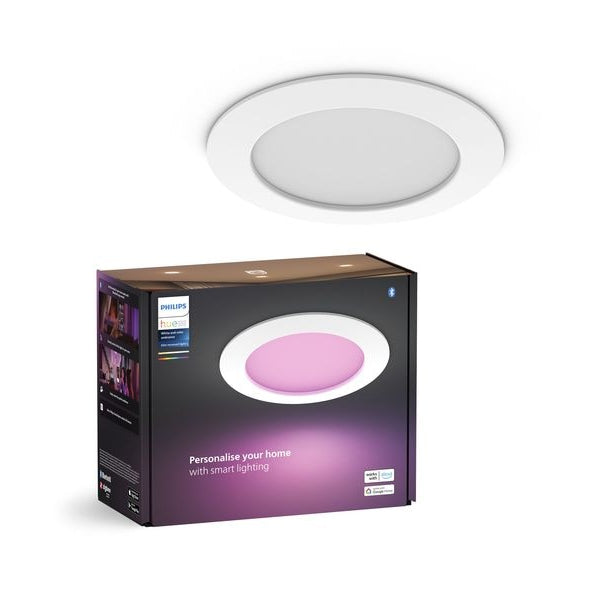 Philips Hue White & Color Ambiance Slim Recessed 170 mm weiss