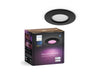 Philips Hue White & Color Ambiance Slim Recessed 90 mm schwarz