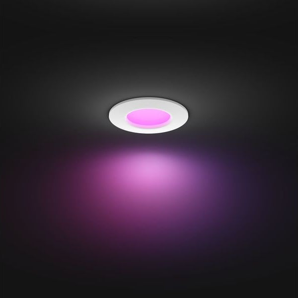 Philips Hue White & Color Ambiance Slim Recessed 90 mm weiss