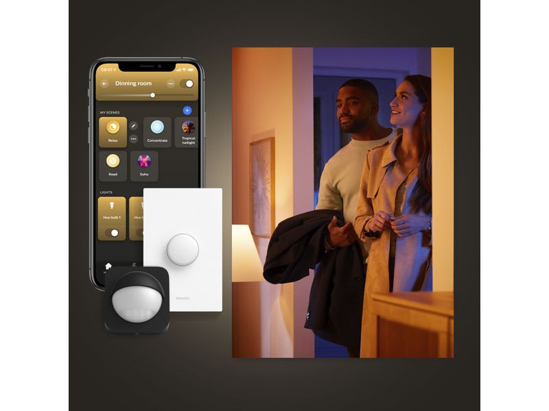 Philips Hue Deckenleuchte White &amp; Color Ambiance Datura Ø 574 mm