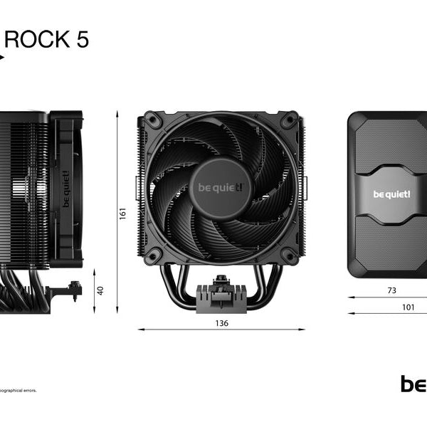 be quiet! CPU-Kühler Dark Rock 5