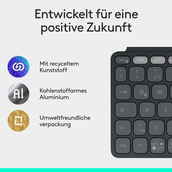 Logitech Tastatur Keys-To-Go 2 Graphite