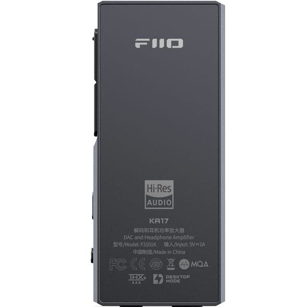 FiiO Kopfhörerverstärker & USB-DAC KA17 Schwarz