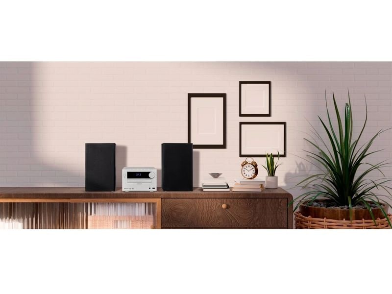 Medion Micro-HiFi Anlage LIFE E64482 Silber