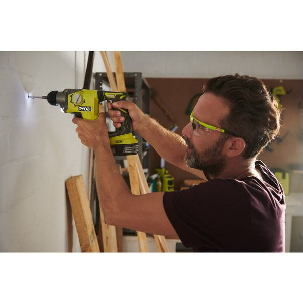 RYOBI Akku-Bohrhammer R18SDS-0, Solo, 18 V, 1.3 Joule