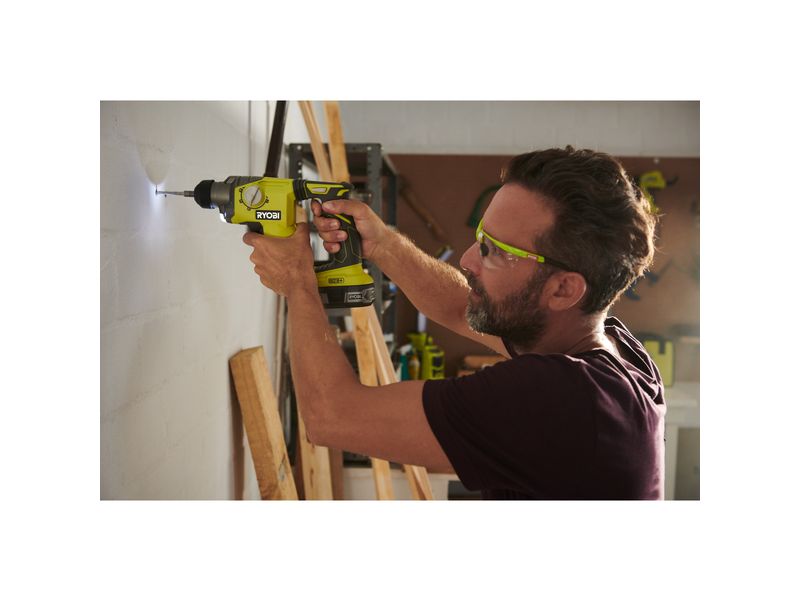 RYOBI Akku-Bohrhammer R18SDS-0, Solo, 18 V, 1.3 Joule