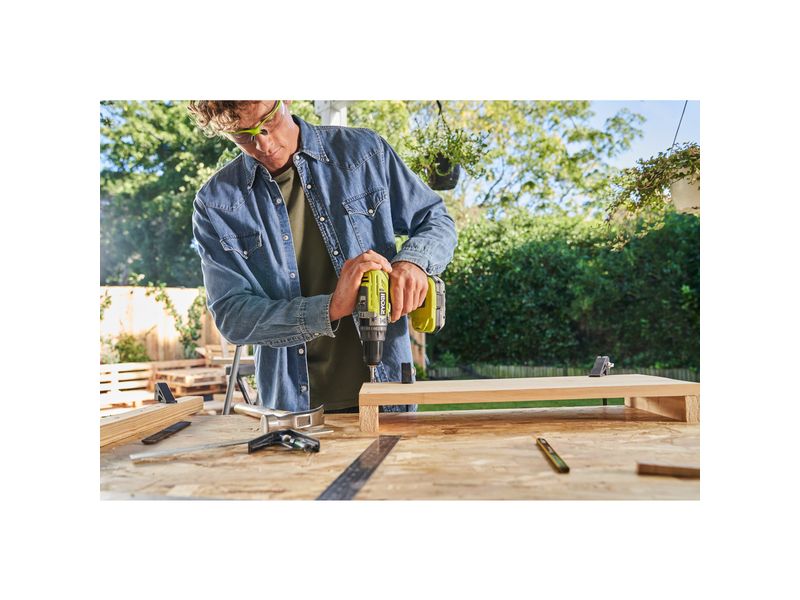 RYOBI Akku-Schlagbohrmaschine R18PD7-0, Solo, 18 V, 50 Nm