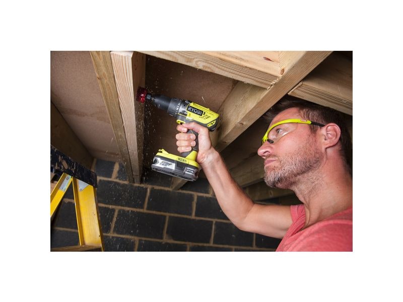 RYOBI Akku-Schlagbohrmaschine R18PD7-0, Solo, 18 V, 50 Nm