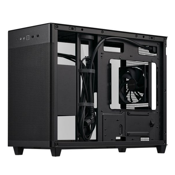 ASUS PC-Gehäuse AP201 MicroATX TG Schwarz