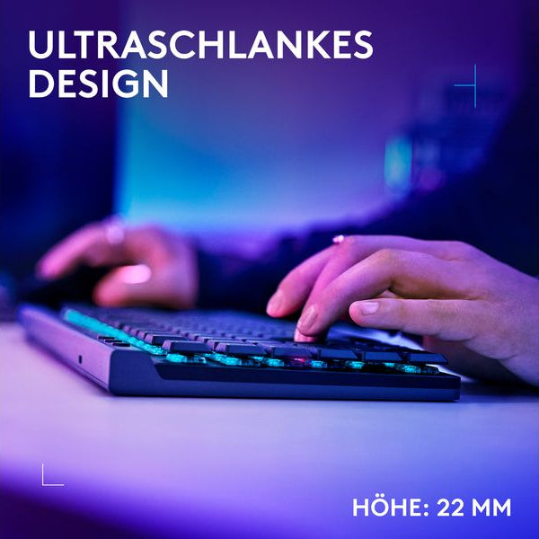 Logitech Gaming-Tastatur G515 Lightspeed TKL Schwarz