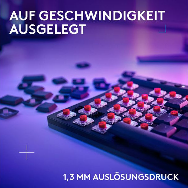 Logitech Gaming-Tastatur G515 Lightspeed TKL Schwarz