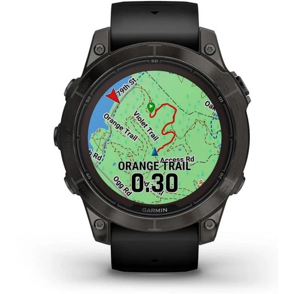 GARMIN Sportuhr Fenix 7 Pro Sapphire Solar Edition Anthrazit