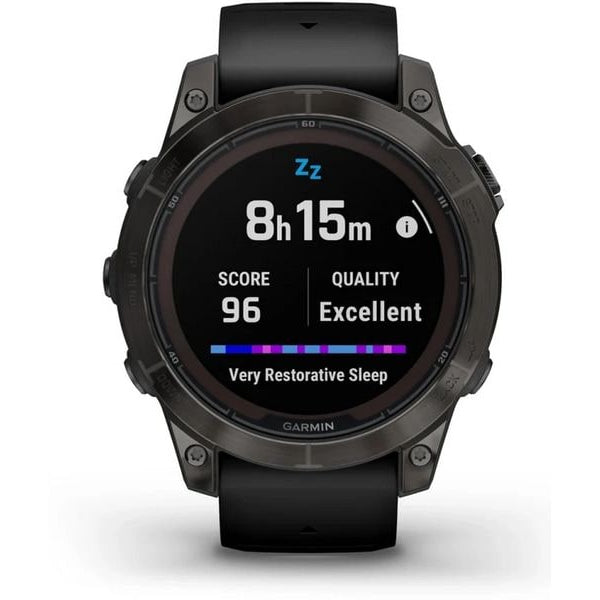 GARMIN Sportuhr Fenix 7 Pro Sapphire Solar Edition Anthrazit