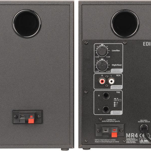 Edifier Regallautsprecher Paar MR4 Schwarz