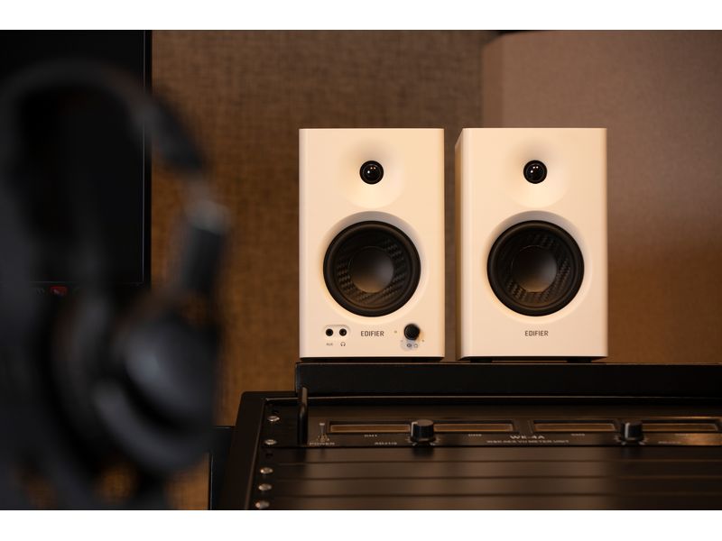 Edifier Regallautsprecher Paar MR4 Weiss