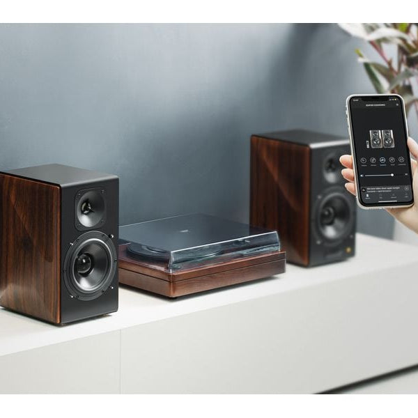 Edifier Regallautsprecher Paar S3000MKII Braun, Schwarz