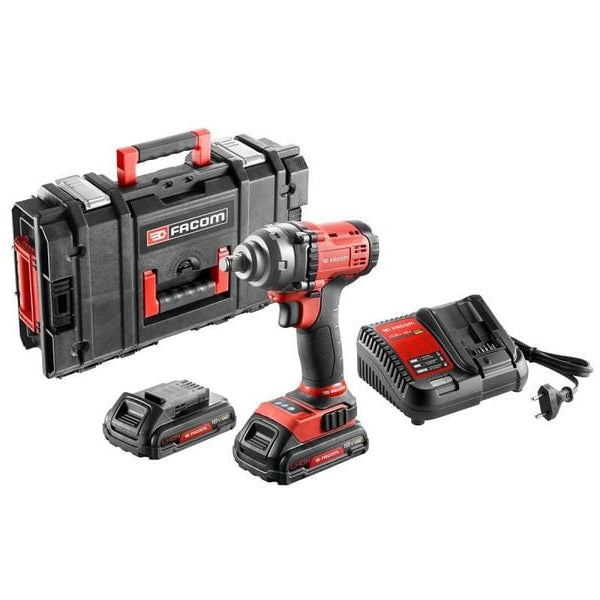 Facom Akku-Schlagschrauber High Torque 18 V Set