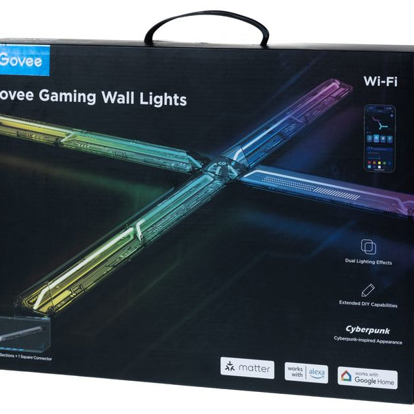 Govee Gaming Wandleuchte, RGBIC, WiFi + BT + Matter