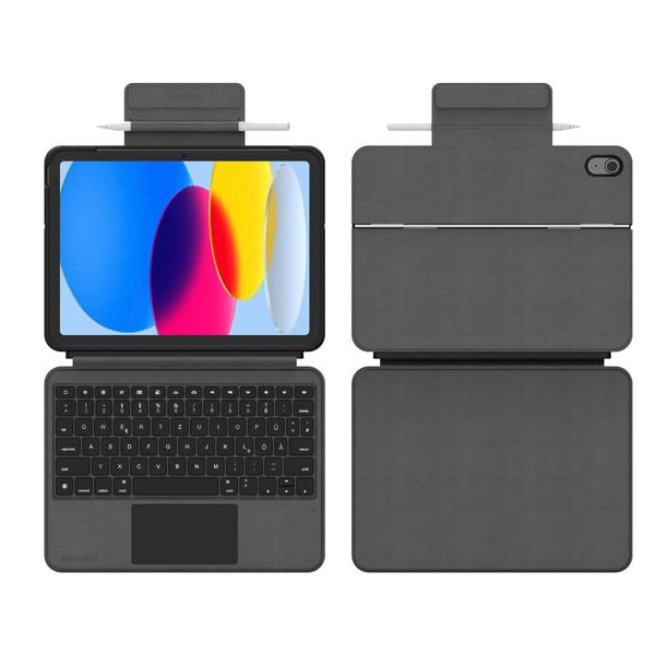 4smarts Tablet Tastatur Cover Solid Pro für iPad 10th Gen. CH