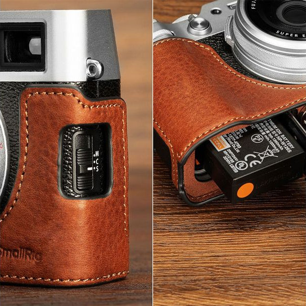 Smallrig Leder-Halbschalen-Kit für FUJIFILM X100VI - Braun