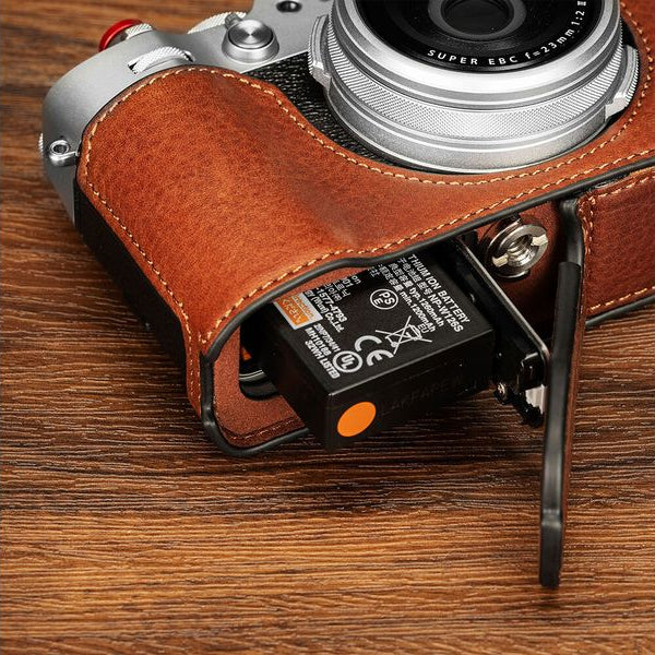 Smallrig Leder-Halbschalen-Kit für FUJIFILM X100VI - Braun