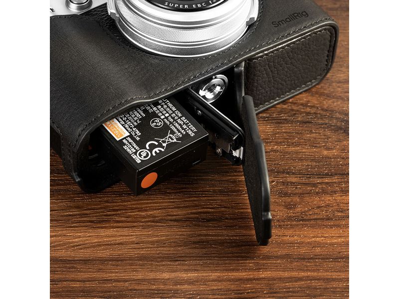 Smallrig Leder-Halbschalen-Kit für FUJIFILM X100VI - Schwarz