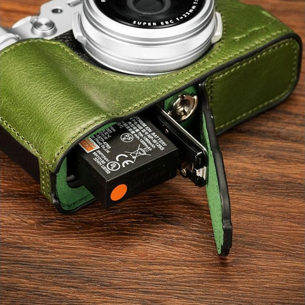 Smallrig Leder-Halbschalen-Kit für FUJIFILM X100VI - Grün