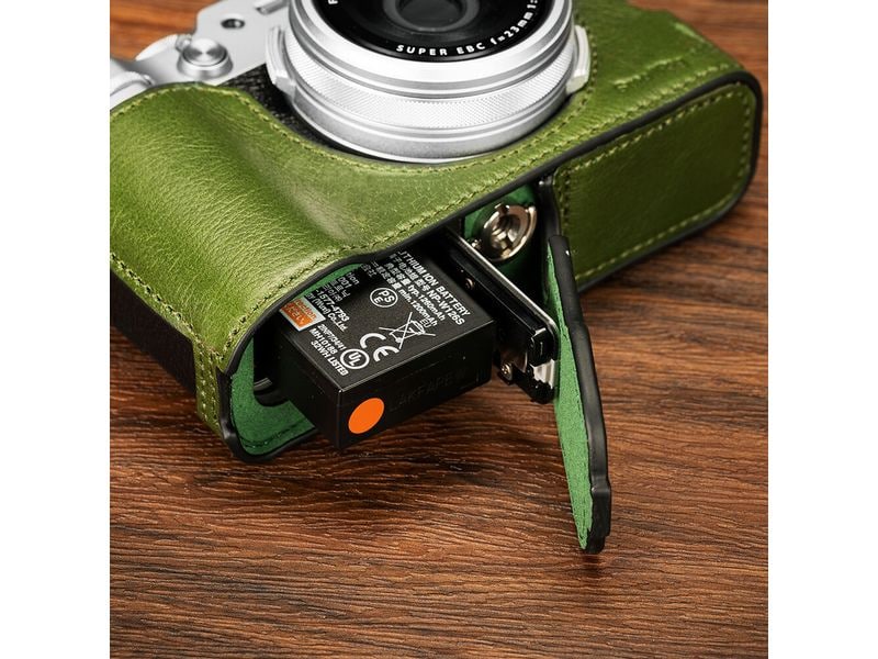 Smallrig Leder-Halbschalen-Kit für FUJIFILM X100VI - Grün
