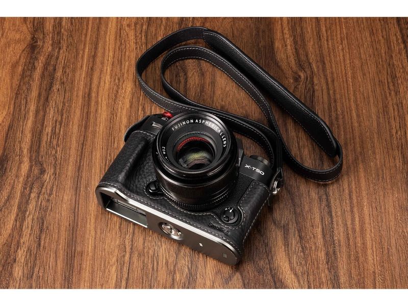 Smallrig Leder-Halbtaschen-Kit für FUJIFILM X-T50 Schwarz