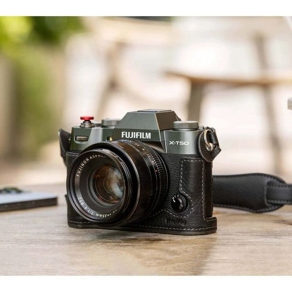 Smallrig Leder-Halbtaschen-Kit für FUJIFILM X-T50 Schwarz