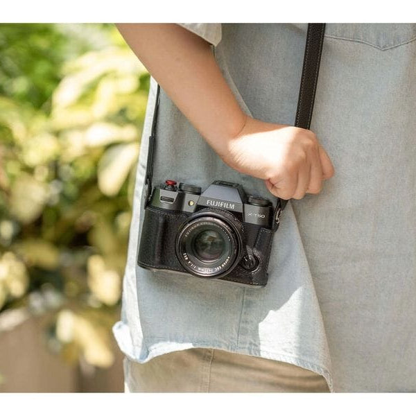 Smallrig Leder-Halbtaschen-Kit für FUJIFILM X-T50 Schwarz