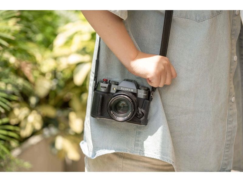 Smallrig Leder-Halbtaschen-Kit für FUJIFILM X-T50 Schwarz